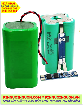 Samsung 7.4v-4000mAh (INR18650-20R), Pin sạc Lithium Samsung 7.4v-4000mAh /Nhận bấm ghép pin theo yêu cầu